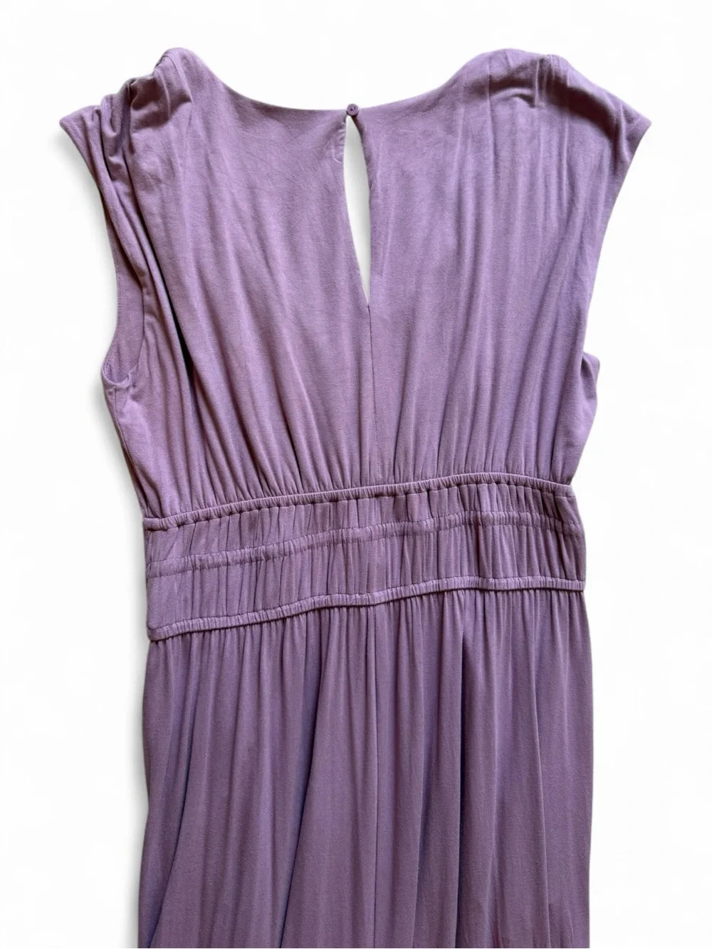 Old Navy Lavender V-Neck Maxi Jumpsuit